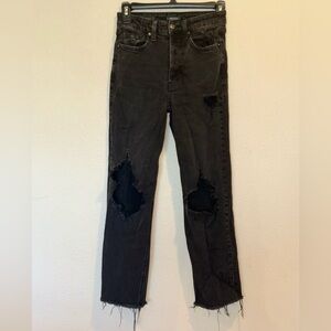 Wild Fable Super Distressed Black Jeans